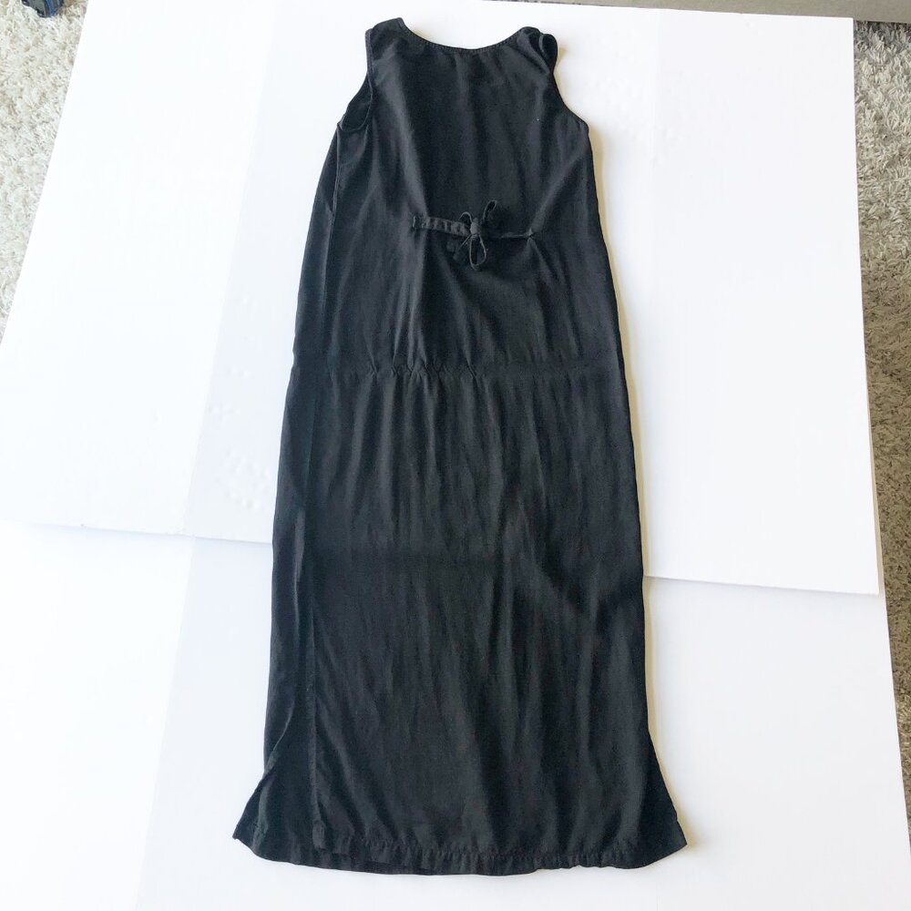 Russ Berens Vintage Black Sleeveless Maxi Dress Womens Small - Picture 4 of 7